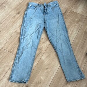 J. Crew Blue Straight Leg Jeans Vintage Wash
